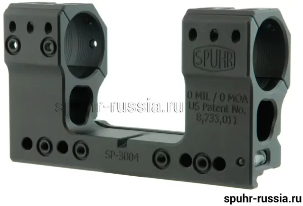 SP-3004 Тактический кронштейн SPUHR D30мм для установки на Picatinny, H48мм, без наклона